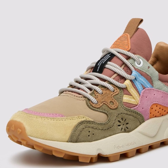 Flower Mountain Yamano 3 EU 40 Beige-Rose Ecco suede - Picture 1 of 9